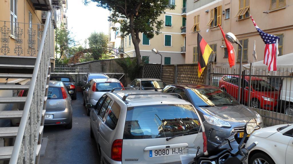 Hotel Boccascena Genua Exterior foto